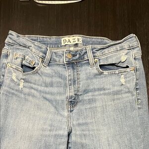 Daze Denim Light Blue Distressed Jeans